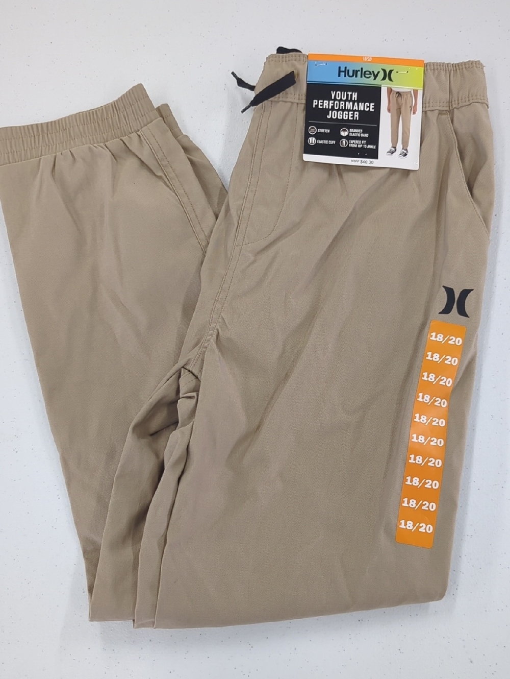 Hurley Men's Jogger Pants - Khaki
